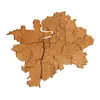 Korková mapa Prahy