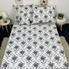 Francouzské bavlněné povlečení - Černobílá elegance