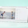 Týždňový stolový kalendár z vlastných fotografií