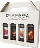 4-dielne Darčekové balenie chilli omáčok (MEDIUM hot stredne pálivé / biele balenie)