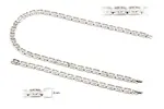 Set z chirurgickej ocele T19 | Strieborná