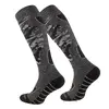 Podkolenky pánské lyžařské a snowboardové Camouflage | Velikost: 35-38 | Šedá
