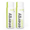 2 x 60 ml Energy Shot značky GymBeam | Príchuť: Citrón / limetka
