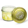 Vonná sójová svíčka 180 ml s krystalem - Křišťál
