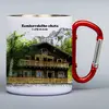 300 ml Turistický nerezový termohrnček "Zamkovského chata" | Biela