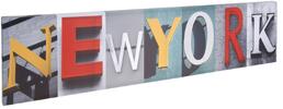 Nástěnné plátno s nápisy – New York