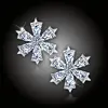 Náušnice La Diamantina Crystal Snowflake