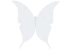 100 ks motýlků (bílá barva)