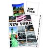 Povlečení New York pohlednice