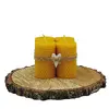 4-dielny Darčekový set točených sviečok slovenskej výroby (8 x 4,5 cm)