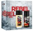 STR8 Rebel deo natural spray 85 ml + deo 150 ml