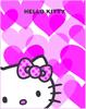 Fleece deka Hello Kitty Mimi Love růžová