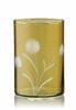 Zlatá váza Simax - Drum decor flower
