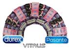 Luxusní Durex Feel Intimate balíček 52 ks + dárek originální brčko