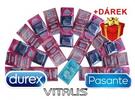 Luxusní Valentýnský Durex Pleasure Me balíček 50 ks