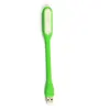 Štýlová prenosná USB LED lampa zelená