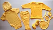 Jednobarevný set | Velikost: M | Žlutá