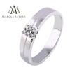 Luxusní značkový prsten Marcus Astory 14K zlato s bílými Diamanty MA204 | Velikost: 52