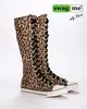 Tenisky vysoké Leopard | Velikost: 36