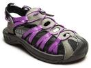 Sandály Alpine Pro Santiago | Velikost: 39 | Černá-fialová