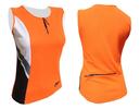 Dámský cyklistický dres CARIBIC, oranžový | Velikost: XS