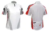 Cyklistický dres CINDY, bílá | Velikost: XS