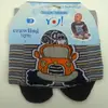AUTO S OPICÍ | Velikost: 74-80 | Béžová