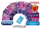 Luxusní letní Durex Extended Pleasure balíček 40ks