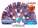 Luxusní letní Durex Pleasure Me balíček 50 ks