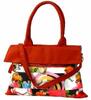 STEFANO Fashionable two handle bag red | Velikost: 43 x 31 cm