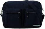 STEFANO Microfiber Handbag black | Velikost: 31 x 21 x 10 cm