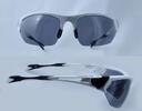 Sluneční sportovní brýle Saturn White / Black