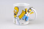 Jumbo hrnek Homer Simpson a klíčenka Homer