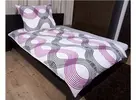 Wave pink mikroplyš