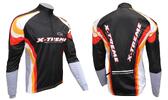 Sportovní bunda X-TREME, černo/oranžová | Velikost: S