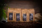 1000 g SET Zrnková káva pražená na Slovensku (Brazília / Kostarika / Mexico / Kenya)