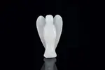 Anděl - bílý jadeit 50mm