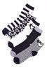 Dámské ponožky | Velikost: 36-37 | Černo-bílá