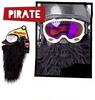 Snowboardová maska Beardski Pirate - černá