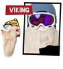 Snowboardová maska Beardski Viking - blond