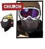 Snowboardová maska Beardski Church - bez vousů