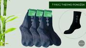 7 párů klasických thermo ponožek | Velikost: 39-42