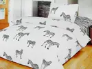 Povlečení 2v1 - vzor zebra