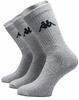 Ponožky Kappa 3 pack šedé | Velikost: 39-42 | Šedá