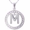 Písmenkový náhrdelník - M