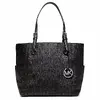 Jet Set Travel Logo Tote - Black