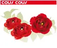 Dekorace samolepicí RANUNCULUS