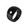 Keosha Black Ceramic Ring | Velikost: 52 | Černá