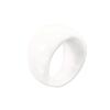 Keosha White Ceramic Ring | Velikost: 52 | Bílá