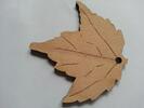 Dřevěný list osvěžovač vzduchu - ruční výroba